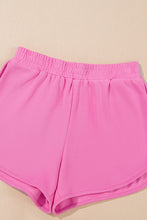 Load image into Gallery viewer, Bonbon Striped Accent Pullover and Shorts Two Piece Casual Set