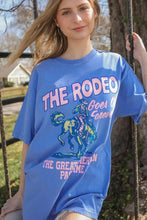 Cargar imagen en el visor de la galería, Sky Blue Rodeo Forever Western Graphic Tee