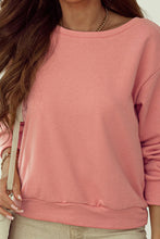 Load image into Gallery viewer, Pale Chestnut Bowknot Dewback Round Neck Sweatshirt