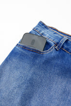 Load image into Gallery viewer, Ashleigh Blue Wrapped Crossed Waist Denim Mini Skirt