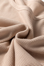 Load image into Gallery viewer, Parchment Textured Long Sleeve T Shirt and Pants Lounge Set