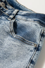 Load image into Gallery viewer, High Rise Button Zip Fly Medium Wash Jeans