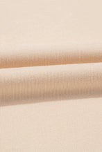 Load image into Gallery viewer, Apricot THANKS Chenille Embroidered Drop Shoulder Graphic Sweatshirt