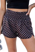 Load image into Gallery viewer, Pink Leopard High Waisted Athletic Shorts