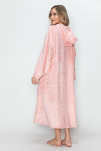 Load image into Gallery viewer, Double Take Full Size Pocketed Hooded Midi Lounge Dress