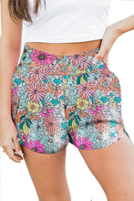 Load image into Gallery viewer, Pink Leopard High Waisted Athletic Shorts