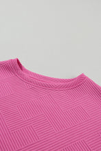 Load image into Gallery viewer, Gray 2pcs Solid Textured Drawstring Shorts Set