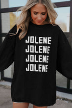 Load image into Gallery viewer, Orange JOLENE Ribbed Corded Oversized Sweatshirt