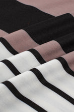 Load image into Gallery viewer, Multicolour Mixed Stripes Spaghetti Straps V Neck Maxi Dress