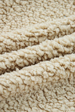 Load image into Gallery viewer, Khaki Vintage Floral Printed Sherpa Lined Hooded Jacket