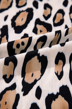 Load image into Gallery viewer, Jet Stream Oversized Leopard Print Balloon Sleeve Casual Shirt