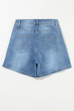 Cargar imagen en el visor de la galería, Ashleigh Blue Rhinestone Embellished Denim Shorts