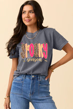 Load image into Gallery viewer, Gray Spooky Season Playful Halloween Graphic T Shirt