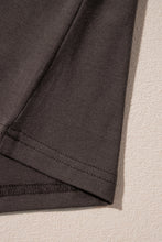 Load image into Gallery viewer, Brown Western Yeehaw Graphic Vintage Raglan Long Sleeve Top