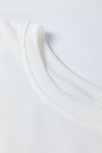 Load image into Gallery viewer, White Tinsel Game Day Drop Shoulder Graphic Sweatshirt