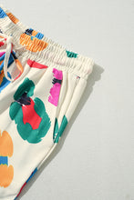 Load image into Gallery viewer, Apricot Leopard Print Long Sleeve Top and Skinny Pants Lounge Set