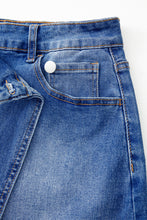 Load image into Gallery viewer, Ashleigh Blue Wrapped Crossed Waist Denim Mini Skirt
