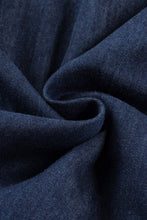 Load image into Gallery viewer, Real Teal Sleeveless Tiered Chambray Maxi Dress