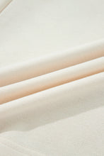 Cargar imagen en el visor de la galería, White Solid Color Cute Bow Detail Loose Hoodie