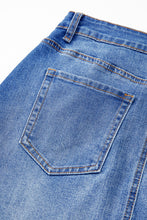 Load image into Gallery viewer, Ashleigh Blue Wrapped Crossed Waist Denim Mini Skirt