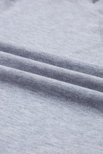 Load image into Gallery viewer, Light Grey Lace Floral Patchwork Ruffled T-shirt Dress