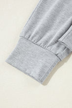 Load image into Gallery viewer, Light Grey Split Long Cardigan and Skinny Pants Lounge Set
