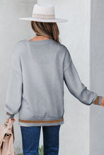 Load image into Gallery viewer, Light Grey See You Cowboy Embroidered Western Graphic Sweater