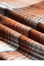 Load image into Gallery viewer, Cinnamon Plaid Corduroy Patchwork Chest Pocket Shacket