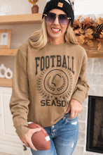 Cargar imagen en el visor de la galería, Khaki Rugby FOOTBALL SEASON Graphic Game Day Sweatshirt