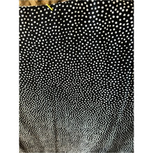 Cargar imagen en el visor de la galería, Vintage Reversible Women's Blazer - White & Black 2-in-1 Jacket Leaves/Polka Dot