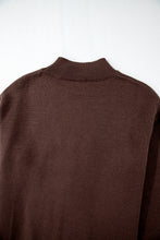 Load image into Gallery viewer, Coffee Western Howdy Boot Graphic High Neck Sweater