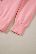 Load image into Gallery viewer, Black Holly Jolly Round Neck Casual Sweater