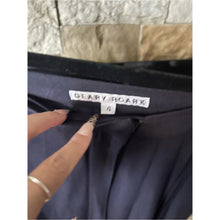 Load image into Gallery viewer, Vintage Geary Roark Navy Sailor Blazer & Pleated Midi Skirt - Nautical Style