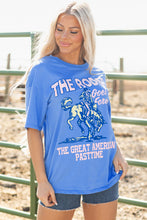 Cargar imagen en el visor de la galería, Sky Blue Rodeo Forever Western Graphic Tee