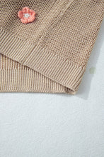 Load image into Gallery viewer, Parchment Hello Floral Embroidered Knit Loose Sweater