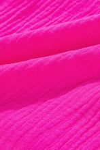 Load image into Gallery viewer, Multicolor Color Block Tiered Puff Sleeve Dress