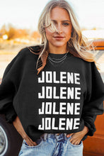 Load image into Gallery viewer, Orange JOLENE Ribbed Corded Oversized Sweatshirt