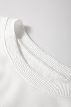 Load image into Gallery viewer, Beige MERRY Christmas Printed Drop Shoulder Pullover Sweatshirt