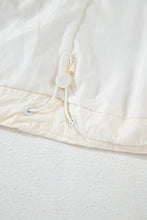 Load image into Gallery viewer, White Quilted High Neck Zip Up Jacket Vest