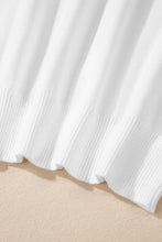 Load image into Gallery viewer, White Thankful Ivory Embroidered Sweater