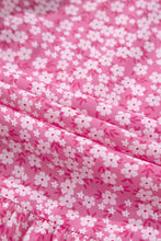 Cargar imagen en el visor de la galería, Phalaenopsis Thin Straps Smocked Bodice Wide Leg Floral Jumpsuit