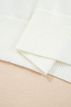 Load image into Gallery viewer, White Sequined GAME DAY Graphic Round Neck Sweater