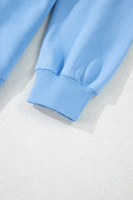 Load image into Gallery viewer, Beau Blue Striped Accent Pullover and Shorts Two Piece Casual Set