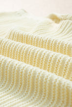 Cargar imagen en el visor de la galería, White Flower Crochet Round Neck Knitted Top