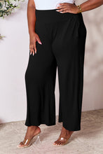 Cargar imagen en el visor de la galería, Double Take Full Size Smocked Wide Waistband Wide Leg Pants