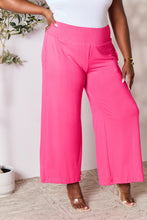Cargar imagen en el visor de la galería, Double Take Full Size Smocked Wide Waistband Wide Leg Pants