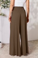 Cargar imagen en el visor de la galería, Double Take Full Size Smocked Wide Waistband Wide Leg Pants