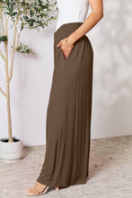 Cargar imagen en el visor de la galería, Double Take Full Size Smocked Wide Waistband Wide Leg Pants