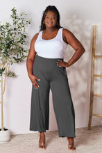 Cargar imagen en el visor de la galería, Double Take Full Size Smocked Wide Waistband Wide Leg Pants