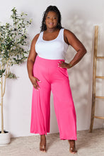 Cargar imagen en el visor de la galería, Double Take Full Size Smocked Wide Waistband Wide Leg Pants